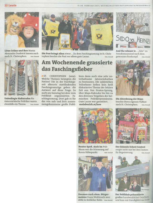 Bericht Bezirksblatt